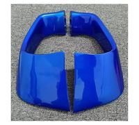 Cubierta del Asiento Trasero para YZF R1 2015-2024 para YZF-R1 R1M Motocicleta Winglets Aerodinámico Downforce Alas Alerón Carenado Cubierta del Asiento(Azul)