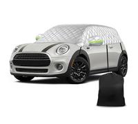 Cubierta del Automóvil Reemplazo para Mini Cooper 3 Puertas 2000-2024, Cubierta de Protección del Techo Superior Suave Impermeable, Medio Garaje Engrosado para Todo Clima, Antigranizo y Antinieve