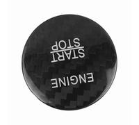 Cubierta del Botón de Arranque del Motor de Fibra de Carbono, Elegante Embellecedor para A B C GLC GLA CLA ML GL Class, Negro, Diseño Original de Radian para Todos los Modelos de Arranque