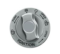 Cubierta del botón de inicio del empujador: botón de inicio de un solo toque del automóvil | Cubierta del botón de encendido interior automático | Cubierta de la etiqueta engomada del botón del motor