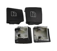 Cubierta del botón del interruptor de encendido del coche para Mercedes para Benz para W204 Clase C A2049055402 Reemplazo ABS Material resistente a los arañazos Panel frontal del lado del conductor