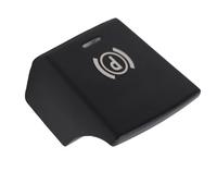 Cubierta del botón P del interruptor del freno de mano y de estacionamiento compatible con BMW X6 E70 E71 2014-2023 Interruptor del Freno