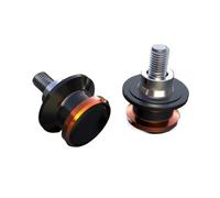 Cubierta del brazo oscilante Compatible con CF MOTO 650MT 650GT 700MT 800MT 1250TR-G, carretes de basculante MT 650 700 800 GT 1250 TR-G, tornillos soporte trasero(Orange B 10mm)