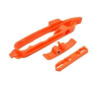 Cubierta del brazo oscilante Kit de cadena basculante, guía protección, abrazadera manguera freno, compatible con KTM SX, SXF, XC, XCF 125, 200, 250, 300, 350, 450 (2012-2020)(Orange Swingarm)