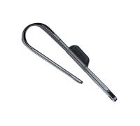 Cubierta del brazo oscilante Protector de plástico para deslizador de cadena de motocicleta, cubierta protectora para basculante trasero, compatible con Kayo BSE Mojo SSR(Black)