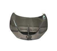 Cubierta del capó del capó del motor del parachoques delantero de fibra de carbono 458 compatible con Ferrari 458 Italia Spider 2011-2014(Double-sided carbon)