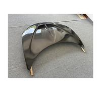 Cubierta del capó del capó del Motor del Parachoques Delantero de Fibra de Carbono 458 Compatible con Ferrari 458 Italia Spider 2011-2014(Single-Sided Carbon)