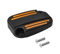 Cubierta del Cilindro Maestro del Embrague del Freno Delantero Compatible con Piezas de Motocicletas automotrices FLHX FLHXS 2018 2019 2020 Street FLTRX Road King FLHRC(Brake Cover OR)