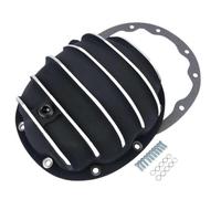 Cubierta del diferencial trasero con junta y tapón de drenaje para 10 pernos compatible con 1984 06 Dana 35