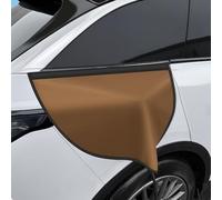 Cubierta del Enchufe del Cargador EV para Audi A4 50 TFSI e A4 Avant 50 TFSI e, Cubierta Magnética Carga Vehículos Eléctrico Protectora Impermeable,Brown
