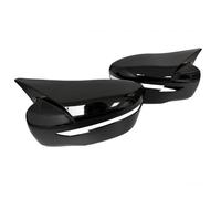 Cubierta del espejo lateral Para Qashqai Para X-Trail Para Murano 2015-2019 Cubierta Espejo Retrovisor Lateral Tapa Alerón Puerta Exterior Vista Trasera(Gloss Black)