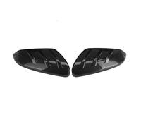 Cubierta del espejo retrovisor de la puerta del co 2 tapas para espejo retrovisor de puerta lateral coche, color negro brillante, para Civic 2016-2020(Carbon Fiber Look)