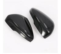 Cubierta del espejo retrovisor de la puerta del co Espejo retrovisor lateral negro brillante D para enfoque para mk4 MK IV C519 2019-2021(Carbon Fiber Pattern)