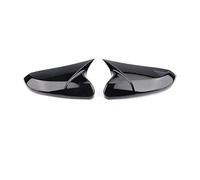 Cubierta del espejo retrovisor de la puerta del co Para Civic 10th 2016-2020 ABS accesorios de coche fibra carbono estilo cubierta espejo retrovisor tapas(1)