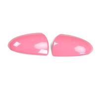 Cubierta del espejo retrovisor de la puerta del co Para Smart 451 Fortwo 2 piezas cubierta de espejo retrovisor coche carcasa moldura pegatina protectora decoración(6)