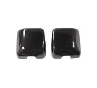 Cubierta del espejo retrovisor exterior Para Jeep Gladiator Para JT 2018+ para Wrangler Para JL en adelante Cubiertas de espejo Cubierta retrovisor(Carbon Light Hole)