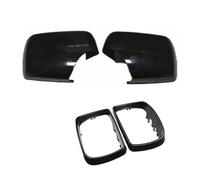 Cubierta Del Espejo Retrovisor Lateral Del Coche Tapa Del Alerón Embellecedor De La Puerta Para Serie X5 E53 1999 2000 2001 2002 2003 2004 2005 2006 Carcasa De Espejo Exterior(Without Hole)