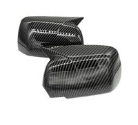 Cubierta Del Espejo Retrovisor Lateral Para X5 E53 (1999-2006). Incluye: Tapa Panel Embellecedor Exterior De La Puerta(Carbon Look)