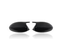 Cubierta del espejo retrovisor Para BMW E90 E91 E92 E93 E81 E87 E82 E88 Serie 3 1 M Reemplazo de cubiertas espejo retrovisor lateral Accesorios tapa fibra(Bright black)