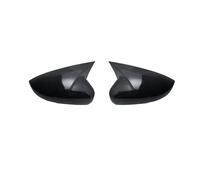 Cubierta del espejo retrovisor Para Volkswagen Para Polo MK5 6R 6C 2009-2017 Cubierta de espejo retrovisor lateral coche Accesorios estilo plástico ABS(Gloss Black)