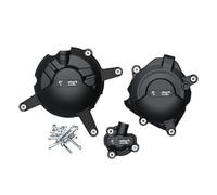 Cubierta del estator Motor izquierdo para R3 2015-2023 para R25 2013-2022 para R125 2014 para MT-03 2016-2023 Cubierta de protección Motor Aspecto Carbono