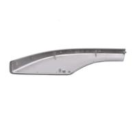 Cubierta del Extremo Derecho del riel portaequipajes del Techo Compatible con VW Cross y Polo 2007 2008 2009 2010 2011 (Trasera Izquierda)