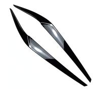 Cubierta del faro Cubierta De Ceja Para Faros Delanteros De Coche Para Serie 5 G30 G31 G38 F90 M5 525I 530I 540I 2017-2021(Negro brillante)