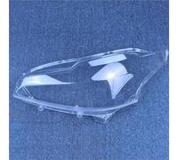 Cubierta del faro Cubierta Faro Coche Cubierta Faro Cristal Transparente Carcasa Lámpara Máscara Para Peugeot 208 2012 2013 2014-2018(Left+right)