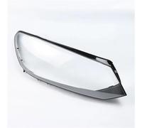 Cubierta del faro Cubierta Faro Coche Pantalla Lámpara Cubierta Faro Lente Transparente Carcasa Lámpara Cristal Para Vw Para Touareg 2011-2015(Left)