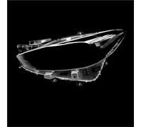 Cubierta del faro Pantalla Transparente Para Faros Delanteros Coche Cubierta Lente Para Mazda 3 Para Axela 2017 2018 2019(Left)