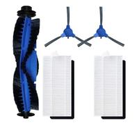 Cubierta Del Filtro De Los Cepillos Laterales Principales, Compatible Con Los Accesorios De Las Aspiradoras Robot Amarey, A800 Y Robocist 850.(5pcs)