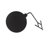 Cubierta del Gancho de Remolque del Parachoques Trasero para Audi A6 2012 2013 2014 2015 4G5807441 4G5807441GRU Accesorios de Repuesto para Tapa de Gancho de Remolque del Lado Derecho