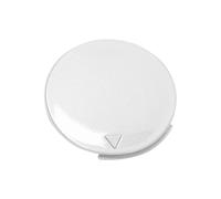 Cubierta del Gancho de Remolque para Ford Focus MK2 CC ST ZETEC 2007 2008 2009 2010 2011 Hatchback 1424616/6M5Y (Plata)