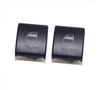 Cubierta del interruptor de la ventana apta para B-MW Serie 3 E46 (X5 X3) Botón de la ventana eléctrica Interruptor Cubierta de la consola Tapas-2pcs