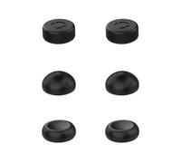 Lenovo Tapas para Joystick Legion Go, 3 Pares, 6 Piezas, 3 Estilos, Cóncavas, Esféricas, Cilíndricas, Material Silicona, Color Negro Eclipse