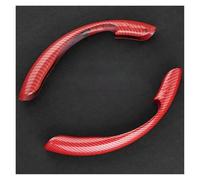 Cubierta del Mango Volante Ante Negro para Ford St-Line Focus Mk2 St Vignale F150 Accesorios para Coche. Funda para Volante.(1)