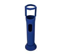 Cubierta del micrófono para JBL PartyBox, micrófono inalámbrico Funda de Silicona, con la Base de Almacenamiento, Accesorios de micrófono portátil (Azul)
