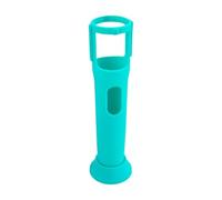 Cubierta del micrófono para JBL PartyBox, micrófono inalámbrico Funda de Silicona, con la Base de Almacenamiento, Accesorios de micrófono portátil (Verde)