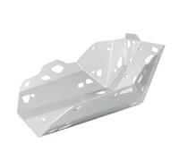 Cubierta del Motor de la Motocicleta Placa de Deslizamiento Marco Bash Protector del Protector del cárter del Vientre Compatible con 390 Adventure 2019 2020 2021 2022 2023 2024(Silver)