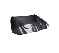 Cubierta del motor del parachoques delantero del coche de fibra de carbono seca, piezas de ventilación del capó Compatible con BMW M3 M4 G80 G82 G83 2021+ Kit de carrocería estilo CS