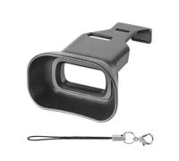 Cubierta del ocular de la cámara para A7C II A7CR diseño a prueba de golpes minimiza la sacudida de la mano cubierta del visor de fugas de luz