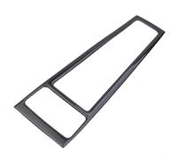 Cubierta del panel de cambio de marchas de fibra de carbono compatible con 2014-2019, accesorio decorativo interior negro para consola delantera, material de instalación directa