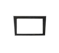 Cubierta del Panel de CD Compatible Con Para Q50 2014 2015 2016 2017 2018 2019 2020 Panel De Navegación Cubierta Decorativa Ajuste Interior Del Automóvil Patrón De Fibra De Carbono