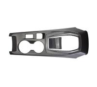 Cubierta Del Panel De Embellecimiento Marco La Palanca Cambios Versión Automática Sin Pomo Para Peugeot 208 2020-2025 Autopartes(Carbon 3 pieces)