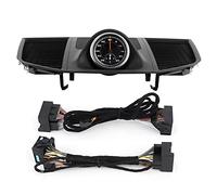 Cubierta del panel de instrumentos del tablero de instrumentos del automóvil con cronómetro para Pors che MA CAN 2014 a 2020, compuesto de hierro ABS multicolor opcional, (cronómetro negro)