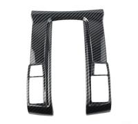 Cubierta del panel de palanca de cambios de consola con efecto visual de fibra de carbono para Honda para Civic 2016 2020 interior delantero con ABS y geometría a juego de fábrica