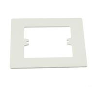 Cubierta del panel de pared del enchufe del interruptor tipo 86 con marco decorativo, caja inferior del interruptor de pared del material de la PC para instalaciones residenciales y comerciales