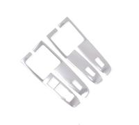 Cubierta Del Panel Del Botón Del Interruptor De La Ventanilla Del Coche Para Ford Para Kuga Para Escape 2020 2021 2022 2023 2024 YIJIAVSX(Stainless Steel)