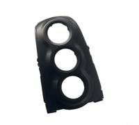 Cubierta del panel del interruptor de CA para Toyota para yaris 08-13 Moldura de plástico negro (negro)