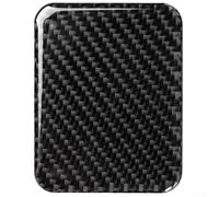 Cubierta del panel del interruptor de calor del asiento de fibra de carbono real para Toyota 86, para brz, para scion FR-S 2013-2020, decoración de moldura interior, actualización negra